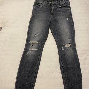 Grey Mother Skinny Jeans